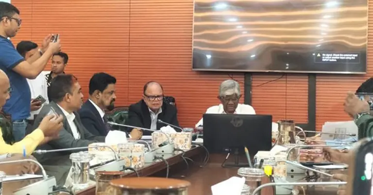 সচিবালয়ে খাদ্য পরিকল্পনা ও পরিধারণ কমিটির সভা